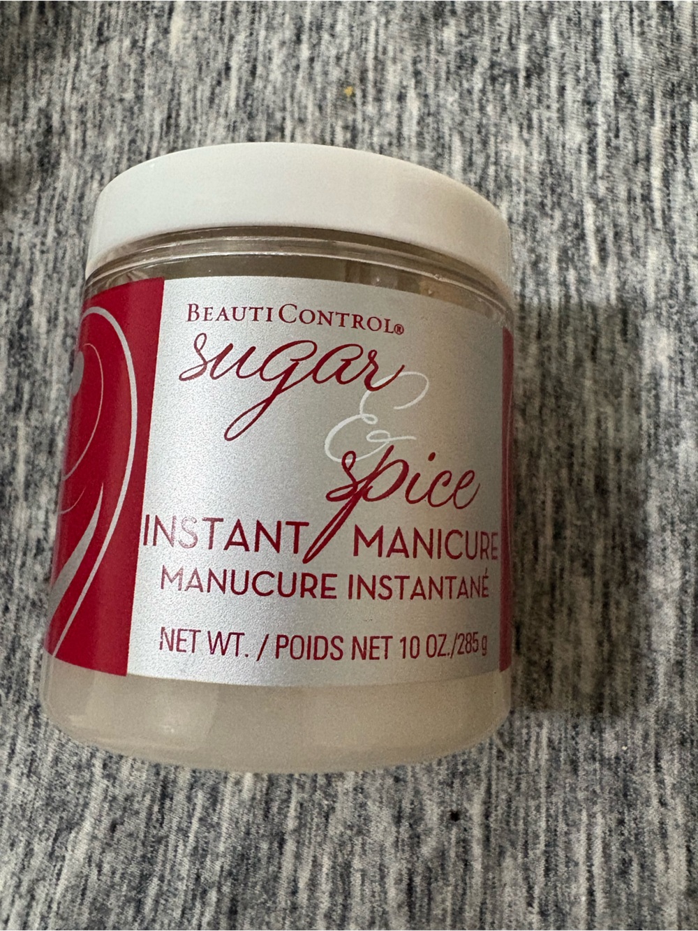 beauticontrol Sugar & Spice Instant Manicure - White & Red